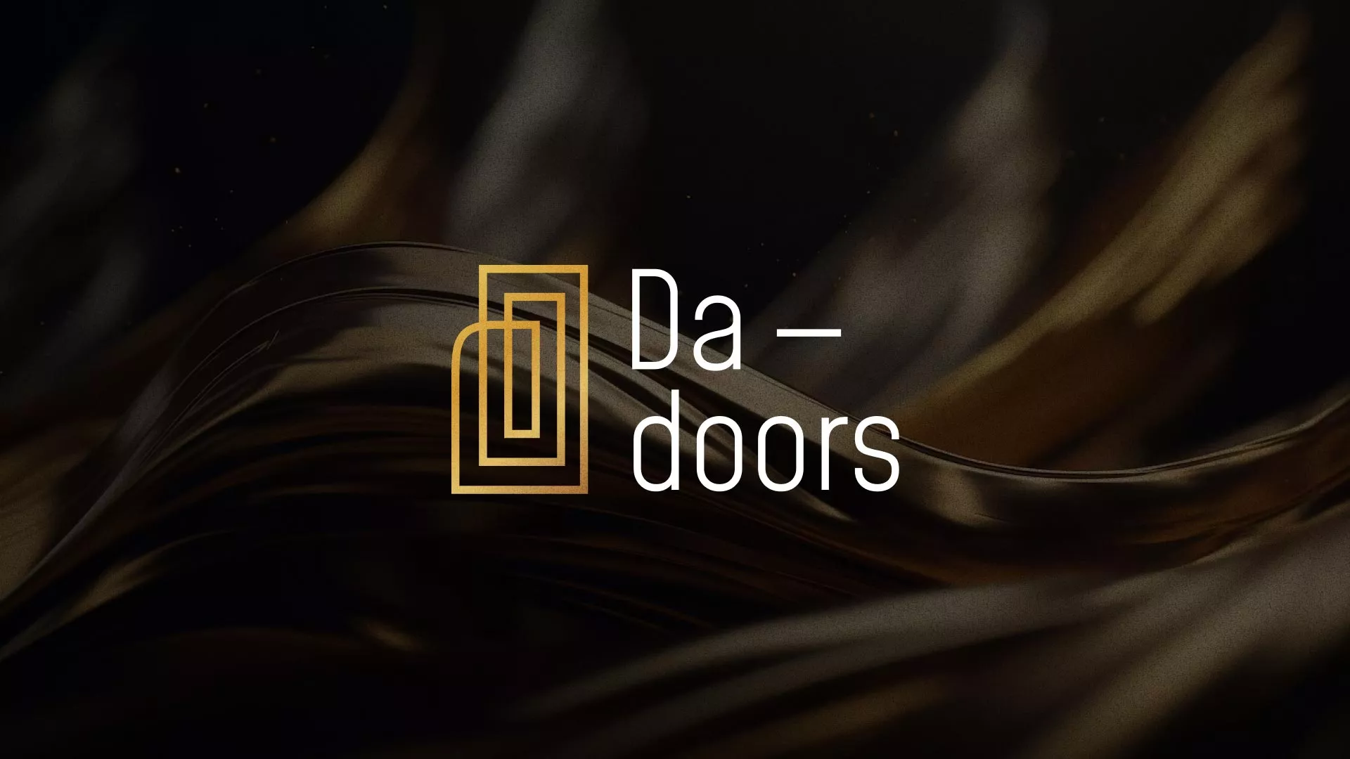 Разработка логотипа для компании «DA-DOORS» в Казани